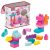 Mega Bloks Juego de construcciones 80 Piezas con Bolsa ecológica Rosa, Juguete bebé +1 año (Mattel DCH62)
